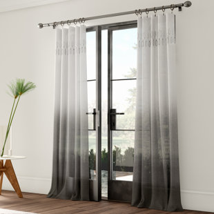 Grey Ombre Curtains Wayfair Grey Ombre Curtains Wayfair