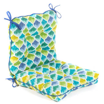 Bay Isle Home Cheryl High Back Balmoral Tropical Opal Outdoor Lounge Chair Cushion Wayfair