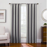 Gray Satin Curtains Wayfair