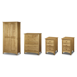 Schlafzimmermöbel-Set Stavely von All Home