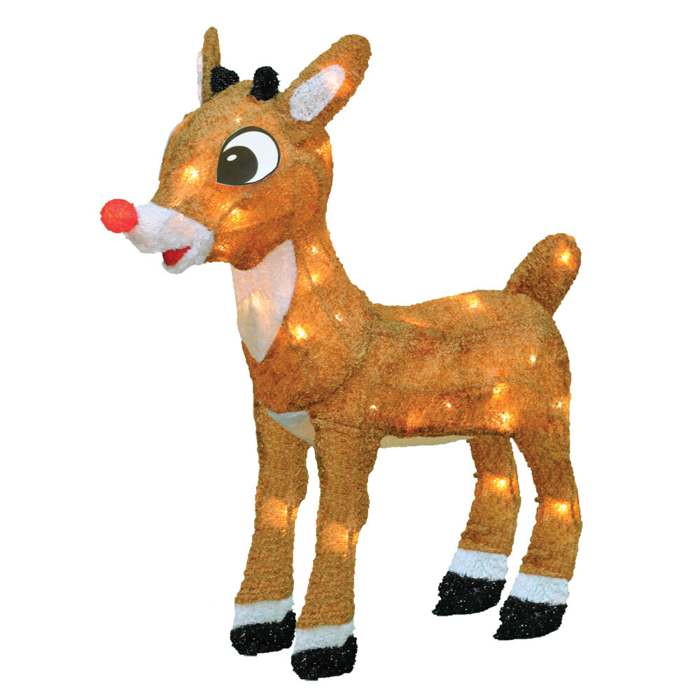 Product Works Rudolph The Red Nosed Reindeer Lighted Display