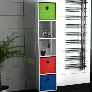 160 x 31 cm Badschrank Benos von VCM