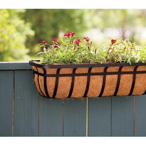 Steel Window Rail Planter