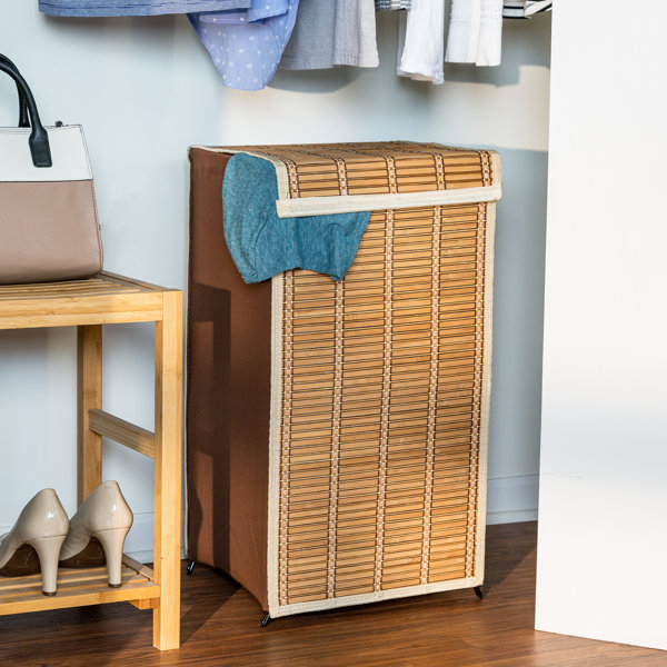 tall narrow clothes hamper