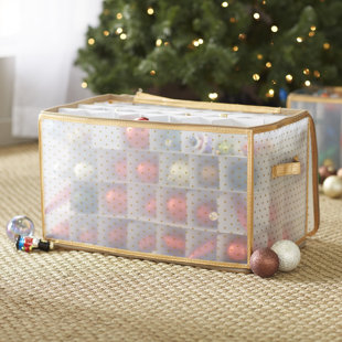 Christmas Ornament Storage You Ll Love Wayfair Ca Christmas Ornament Storage