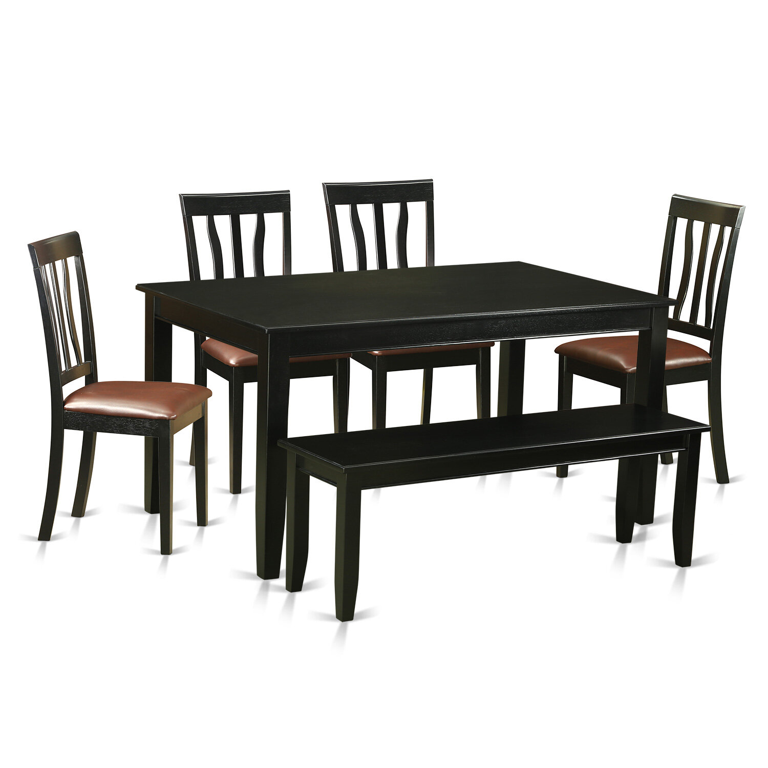 Charlton Home Sisneros 6 Piece Dining Set Wayfairca