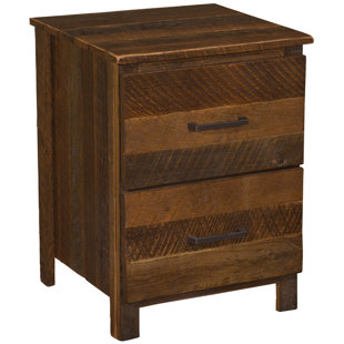 Go to store & view more images 2 Drawer Nightstand by Fireside Lodge