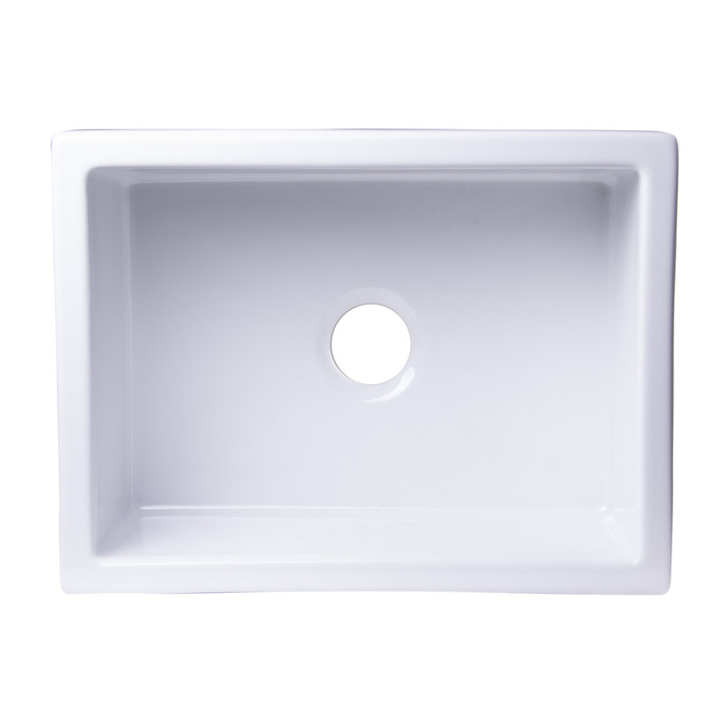 Alfi Brand 24 L X 18 W Undermount Fireclay Kitchen Sink Reviews 24 L X 18 W Undermount Fireclay Kitchen Sink