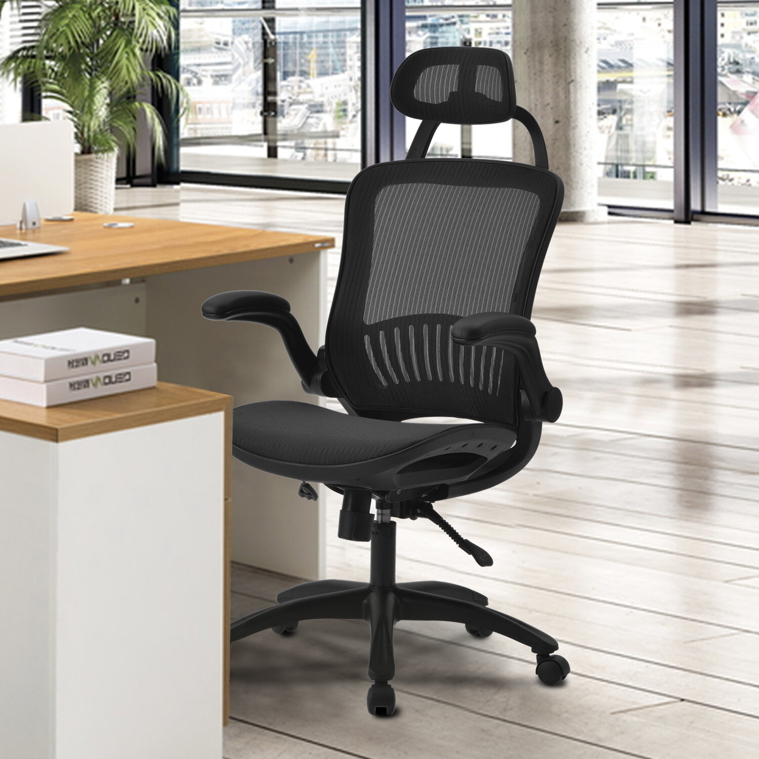 Symple Stuff Louella Ergonomic Mesh Desk Chair Wayfaircouk