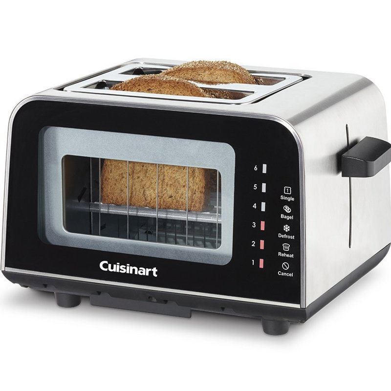 Cuisinart ViewPro 2 Slice Glass Toaster & Reviews Wayfair