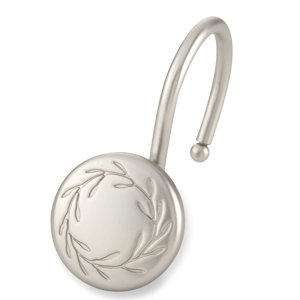 Poet Laureate Shower Curtain Hooks (Set of 12)