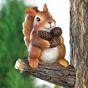 squirrel play wooden kitchen