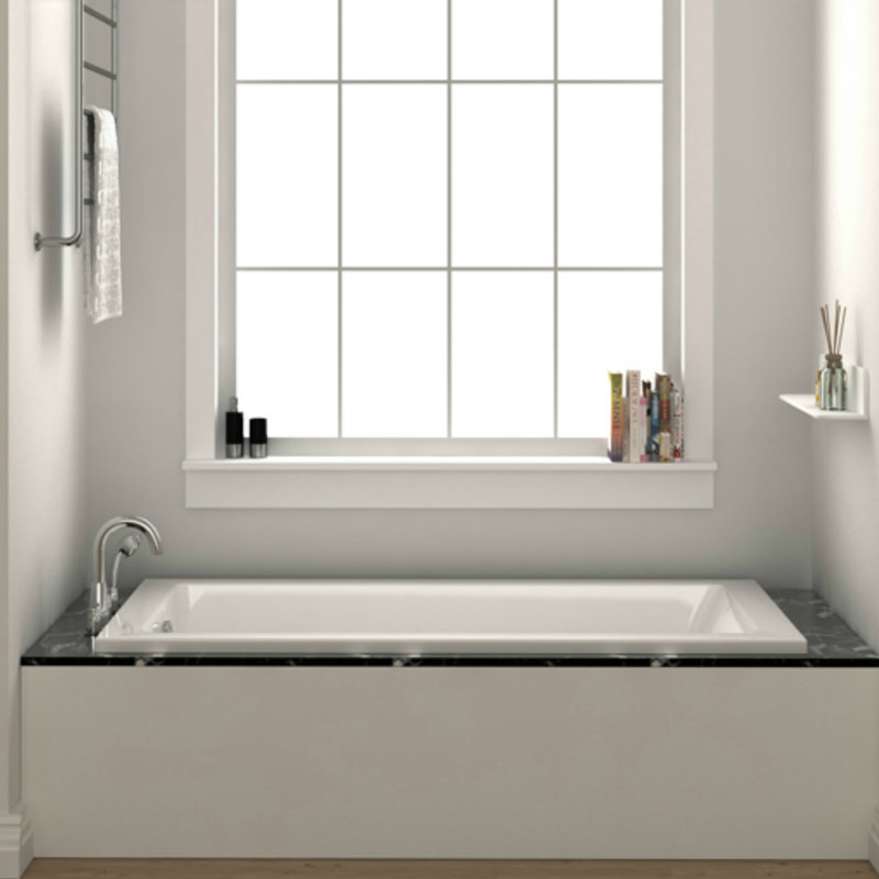 60 X 30 Alcove Soaking Bathtub