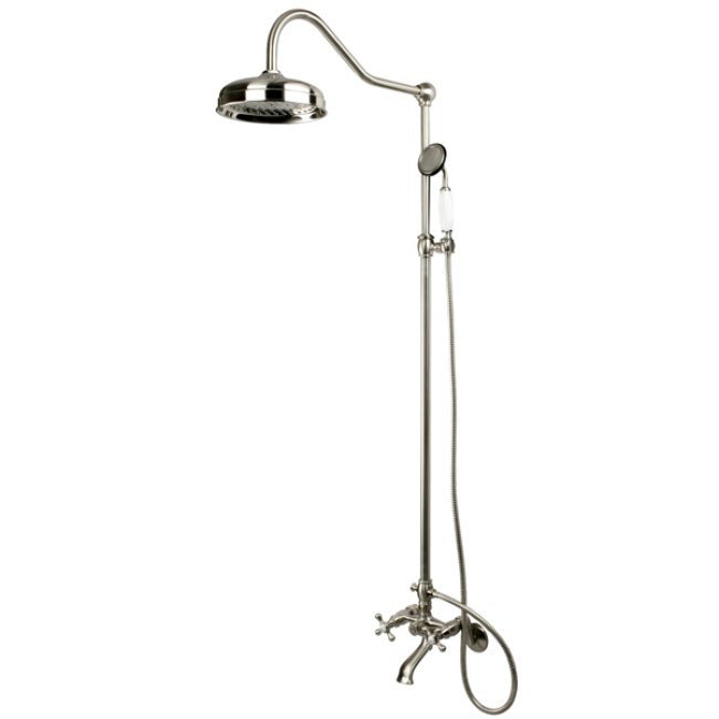 Kingston Brass Vintage Clawfoot Tub Shower Combination & Reviews ... Kingston Brass Vintage Clawfoot Tub Shower Combination & Reviews ...
