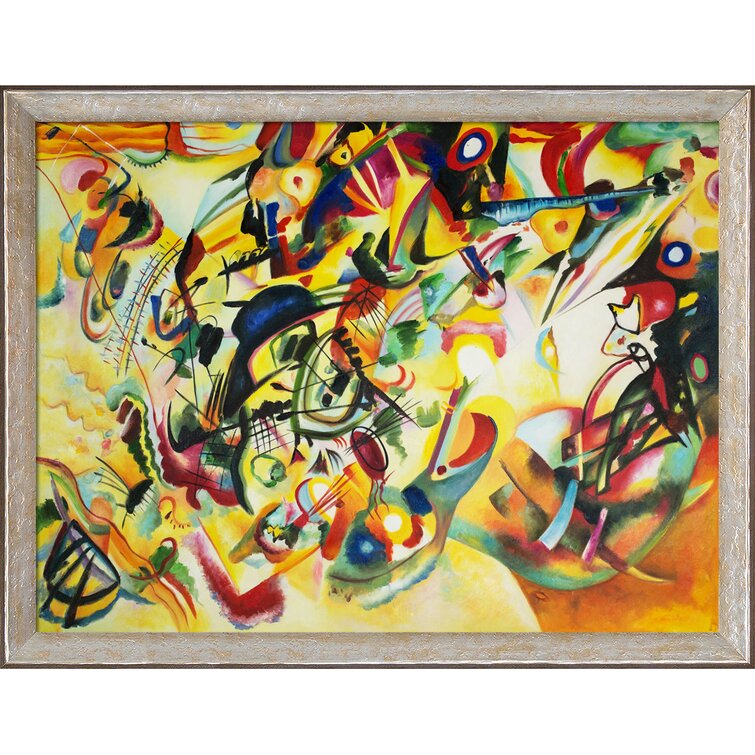 Composition VIII by Wassily Kandinsky Oil Painting Reproduction 36" x 26"