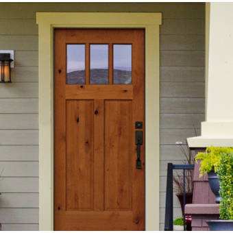Creativeentryways Cottage Series Prefinished Wood Prehung Front