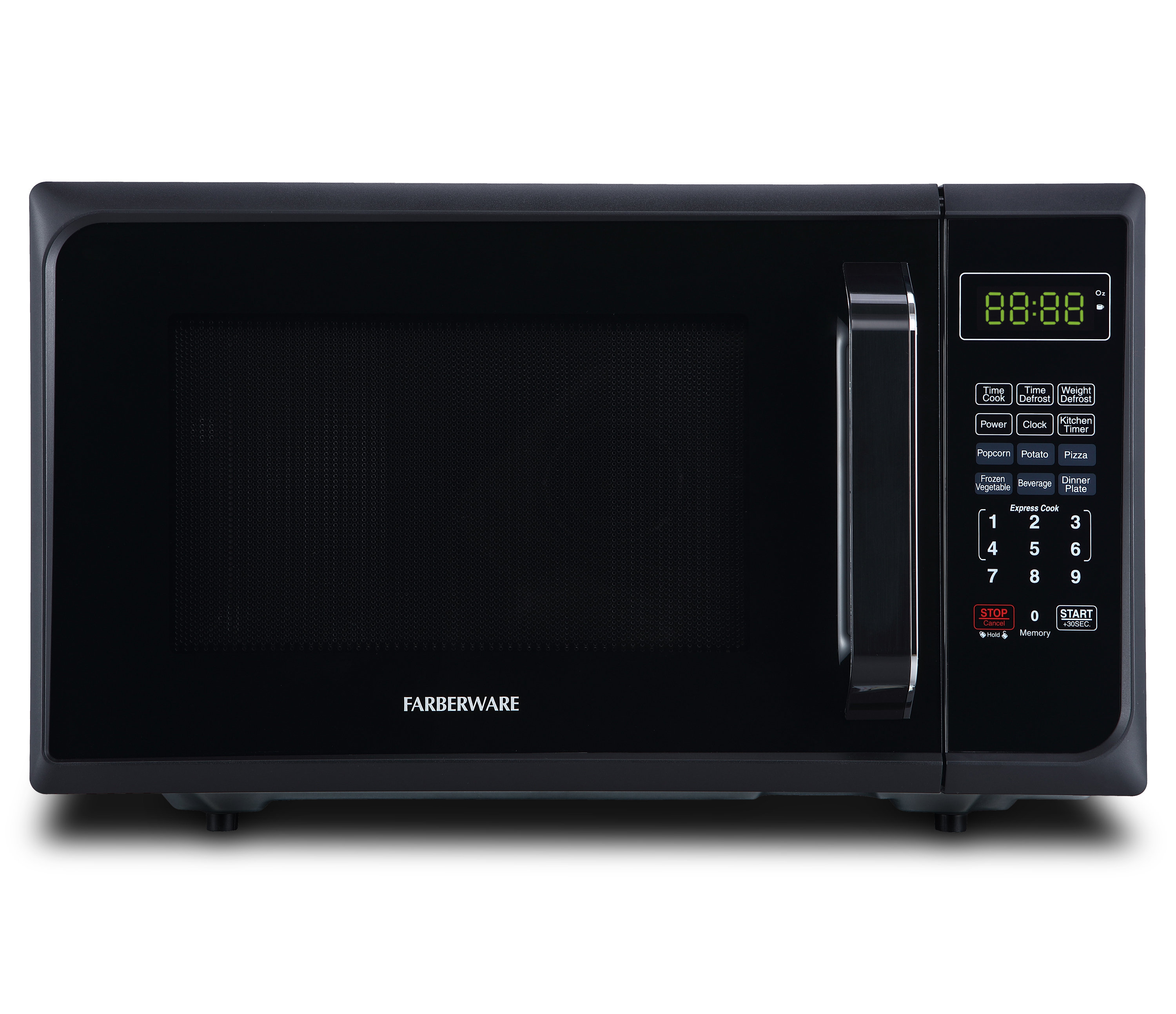 Farberware Clic 0 9 Cu Ft 900 Watt Microwave Oven Black Farberware Clic 0 9 Cu Ft 900 Watt