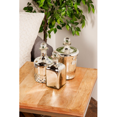 Arviso 3 Piece Decorative Bottle Set