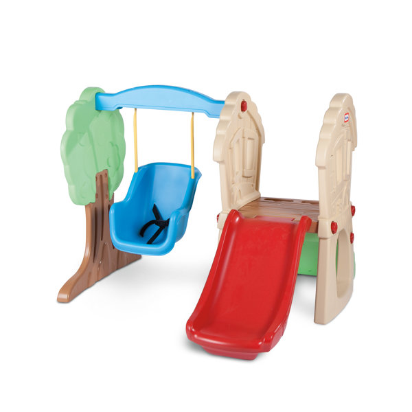 toddler slide swing set