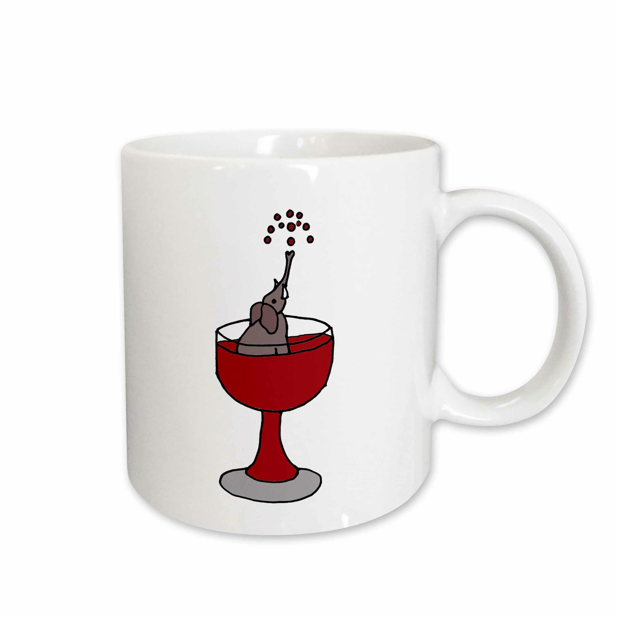 red glass coffee mugs