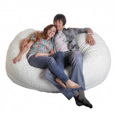 Ebern Designs Extra Large Bean Bag Sofa & Reviews 