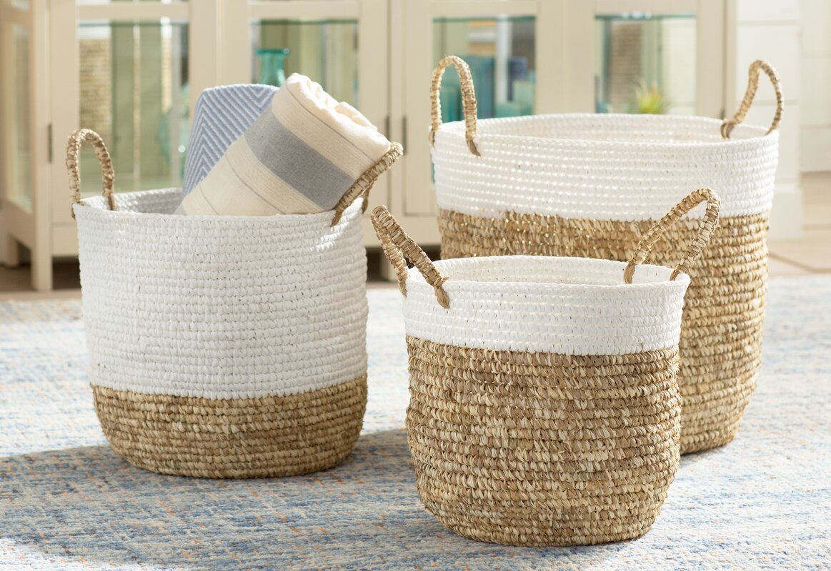 Birch Lane™ Reid Woven Baskets & Reviews | Birch Lane