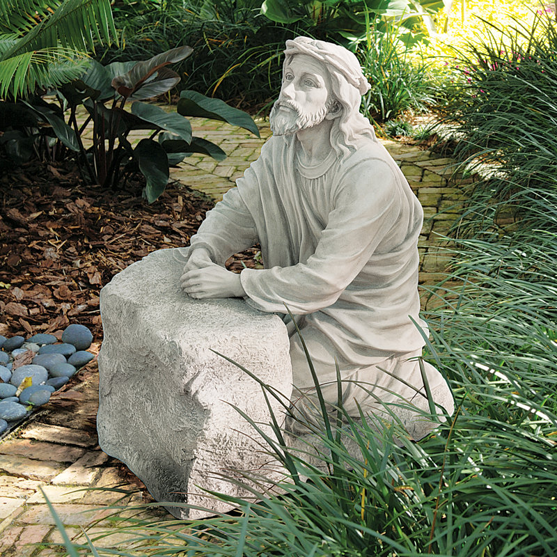 Design Toscano Jesus In The Garden Of Gethsemane Statue Reviews Wayfair