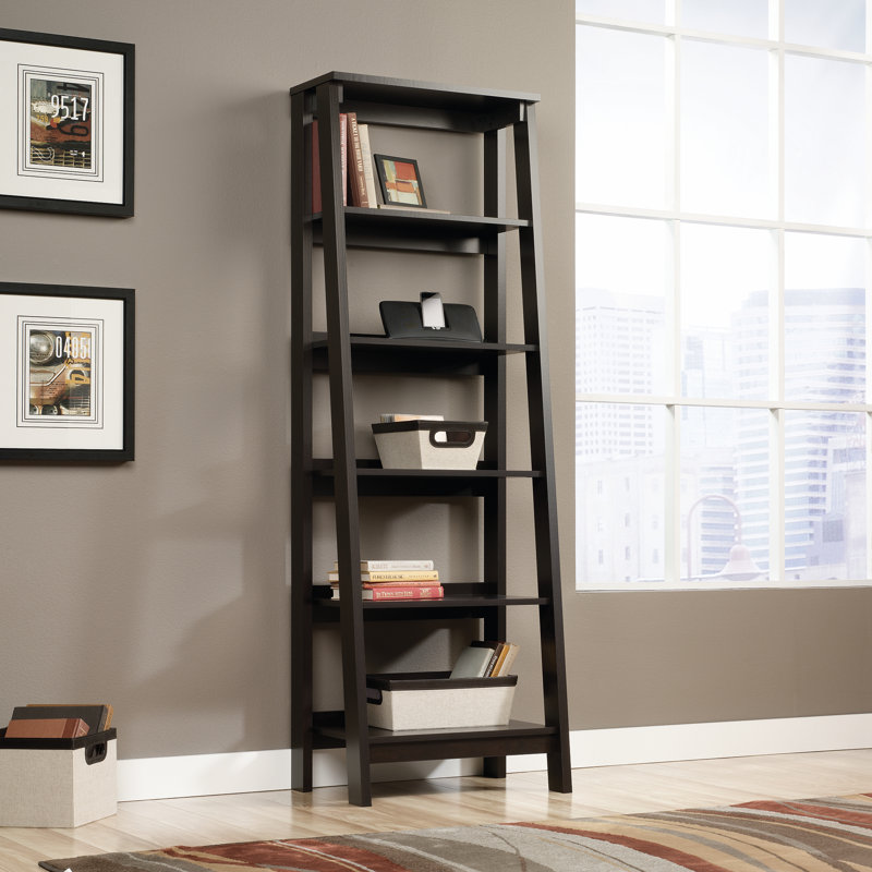 Three Posts Mena Ladder Bookcase Reviews Wayfair Mena Ladder Bookcase