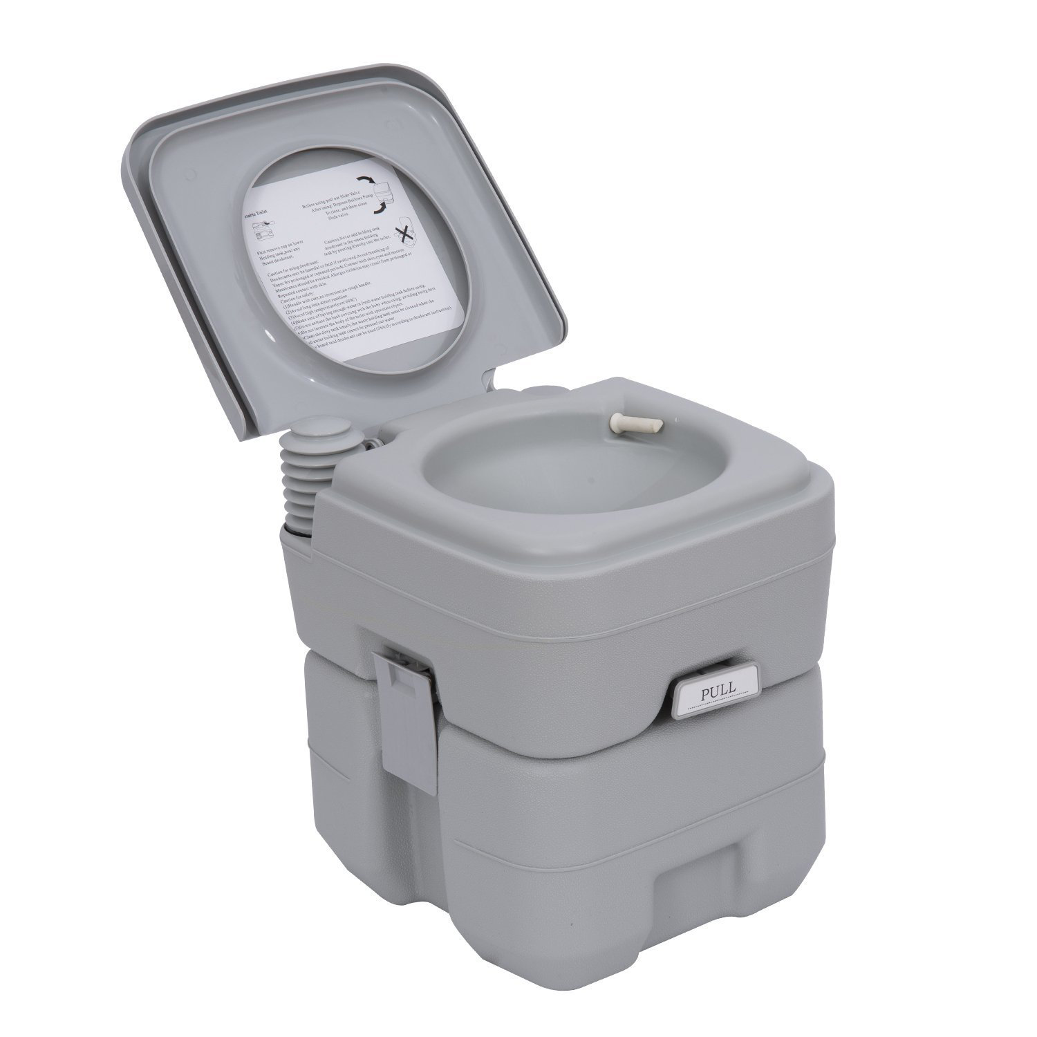 Homcom Portable Travel Mobile Camping Handle Toilet | Wayfair.co.uk Homcom Portable Travel Mobile Camping Handle Toilet | Wayfair.co.uk