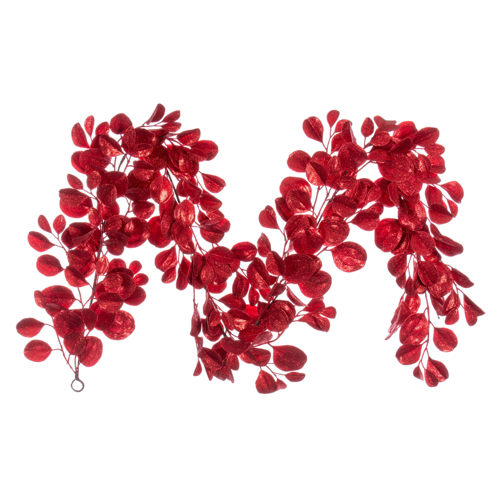 Primrue 6' Red Artificial Dogwood Glitter Garland Wayfair