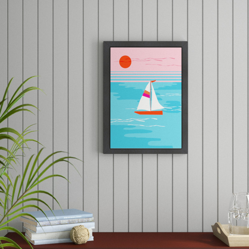 East Urban Home Mellow Out By Wacka Designs Graphic Art Print Wayfair Co Uk