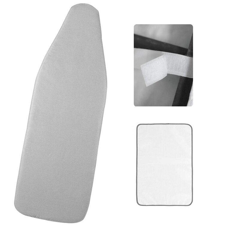 1 X Ironing Board Cover Coated Thick Padding Heat Resistant And Scorch Pad Home 
