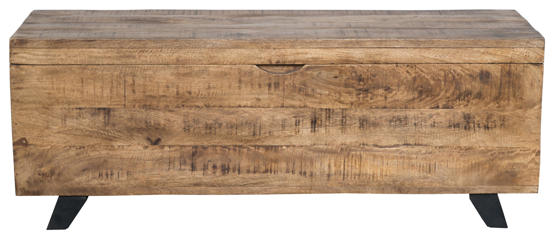 Glenns Storage Trunk #rustic #wood #trunk #coffeetable