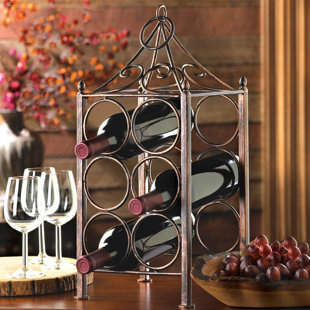 Go to store & view more images Zingz & Thingz 6 Bottle Tabletop Wine Rack