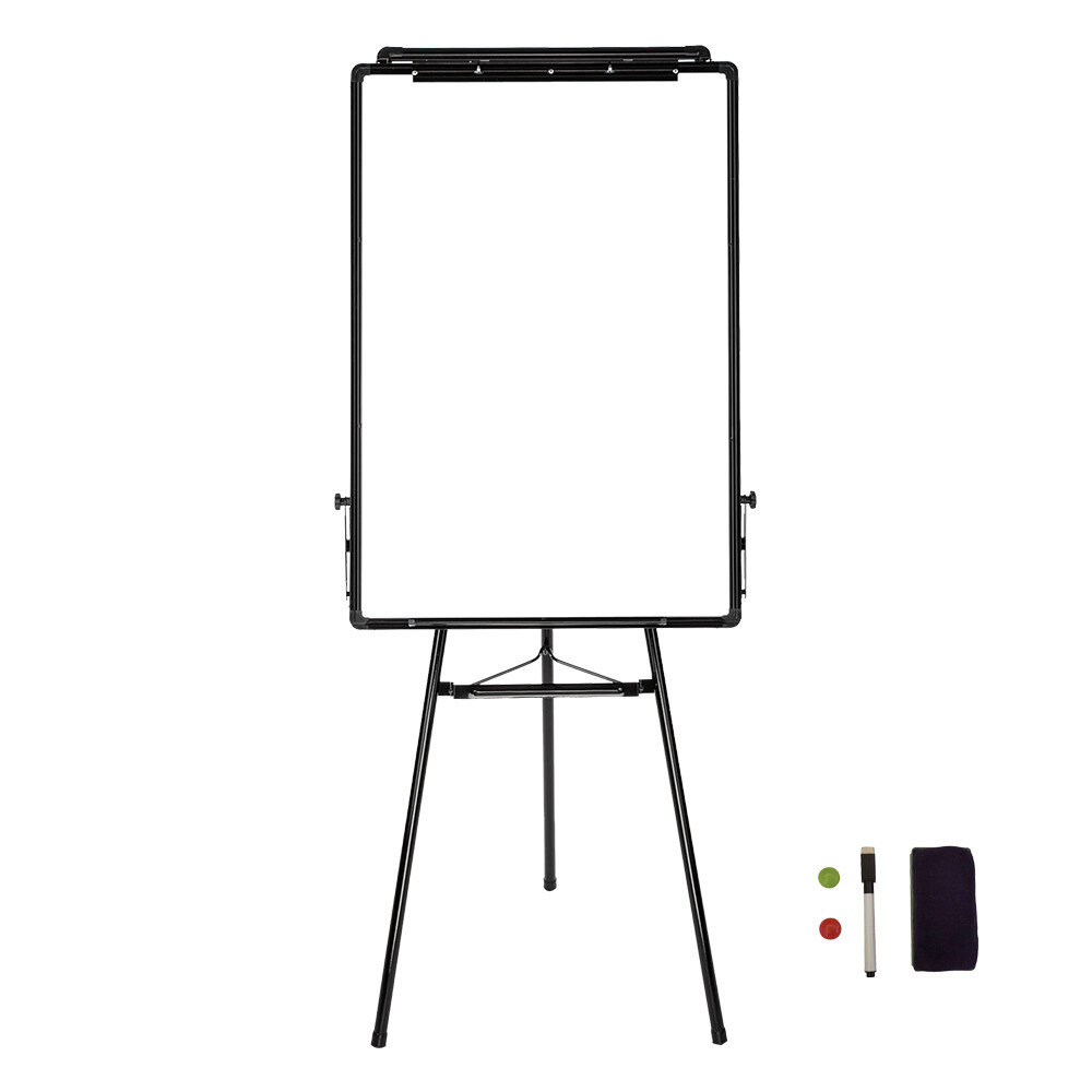 VEVOR Mobile Whiteboard with Stand 36"*24" White Board Magnetic Tripod School 