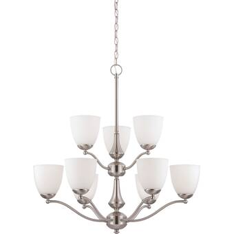 House Of Hampton Batty 6 Light Unique Statement Rectangle Square Chandelier Wayfair