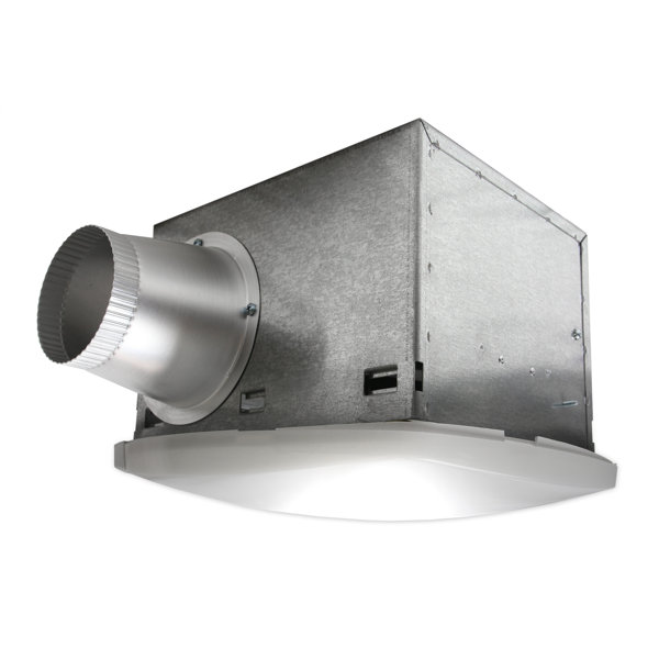 Nuvent High Efficiency Bathroom Fan With Fluorescent Light Nuvent High Efficiency Bathroom Fan With Fluorescent Light Wayfair