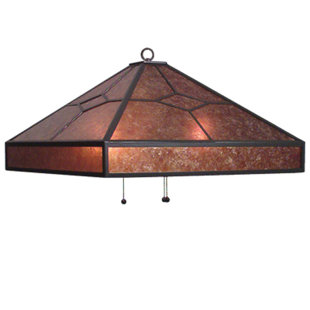 Go to store & view more images Meyda Tiffany Diamond Mission 3-Light Pendant