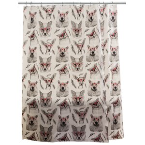 Peva Woodland Creatures Shower Curtain