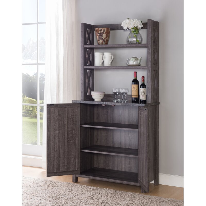 Gracie Oaks Schuetz 64 Kitchen Pantry Reviews Wayfair