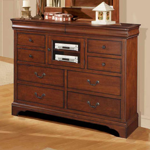 Cherry Highboy Dresser Wayfair Quickview