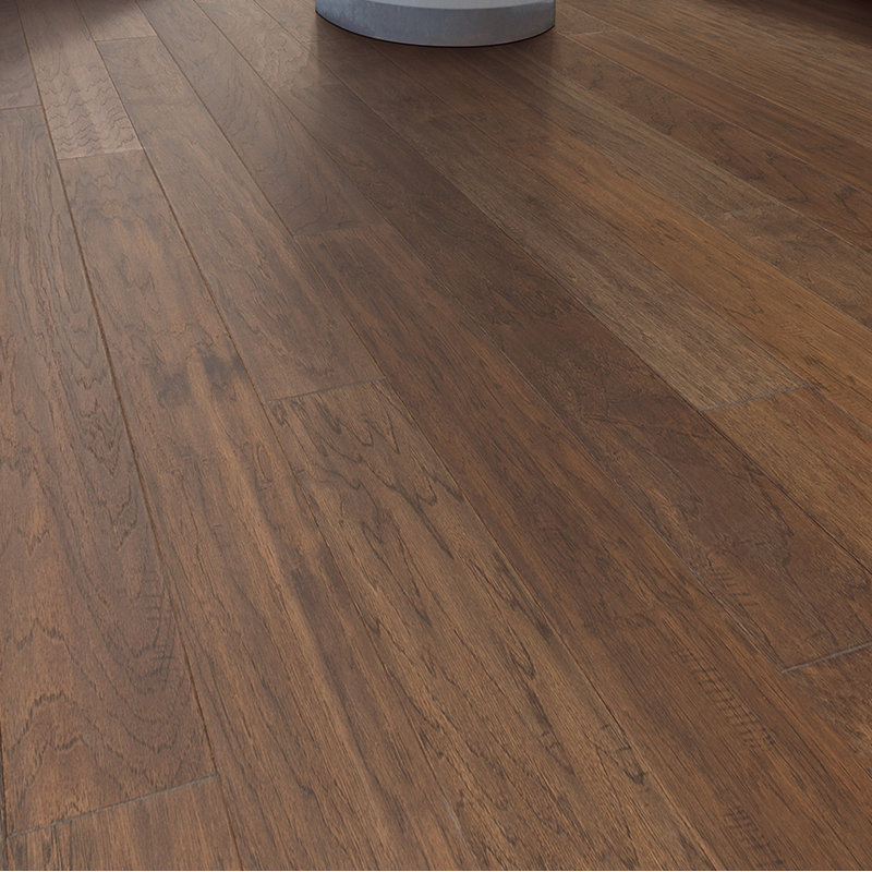 Mohawk Pioneer Harbor Hickory 3 8 Thick X 5 Wide X Varying Length Engineered Hardwood Flooring Wayfair