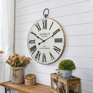 Cute Unicorn Silent Non Ticking Wall Clocks Battery Operated 12 Inch Farmhouse Clock for Living Room Bedroom Kitchen Bathroom Office Floral Unicorn Wall Clock