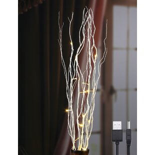 LED Willow Branches with Timer Battery-Illuminated Twigs Decorative Lights Branches Illuminated 