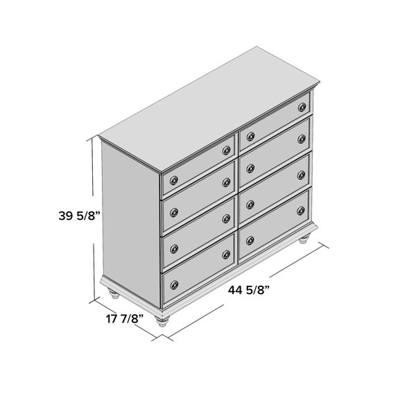 Mary Jane 8 Drawer Double Dresser Reviews Birch Lane
