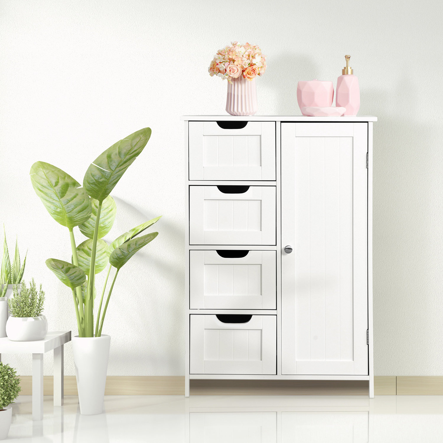 Builddecor Freestanding Bathroom Cabinet | Wayfair