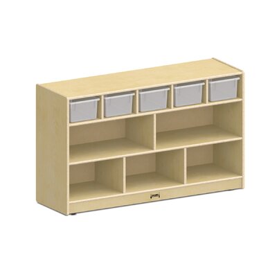 Low Combo 11 Compartment Shelving Unit Jonti Craft Bin With Clear Bin