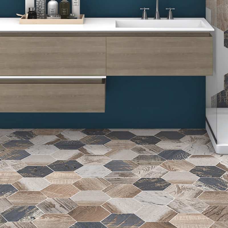 Elitetile Garde 9 X 10 Porcelain Wood Look Wall Floor Tile