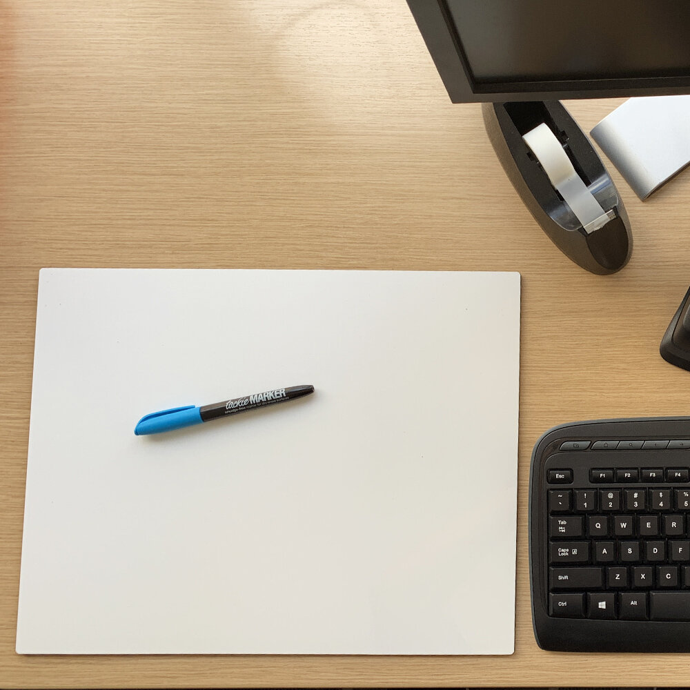 Mcsquares Surface Desktop Whiteboard Desk Pad Wayfair