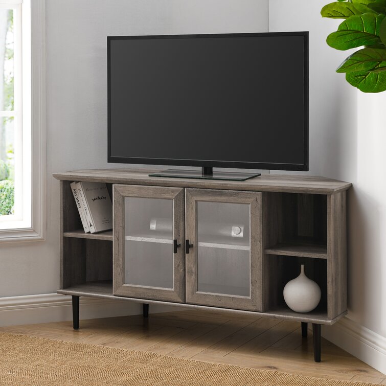 George Oliver Abdirahman Corner Tv Stand For Tvs Up To 55 Reviews Wayfair